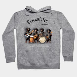 Dachshund band Eisenpfoten (Iron Paws) Hoodie